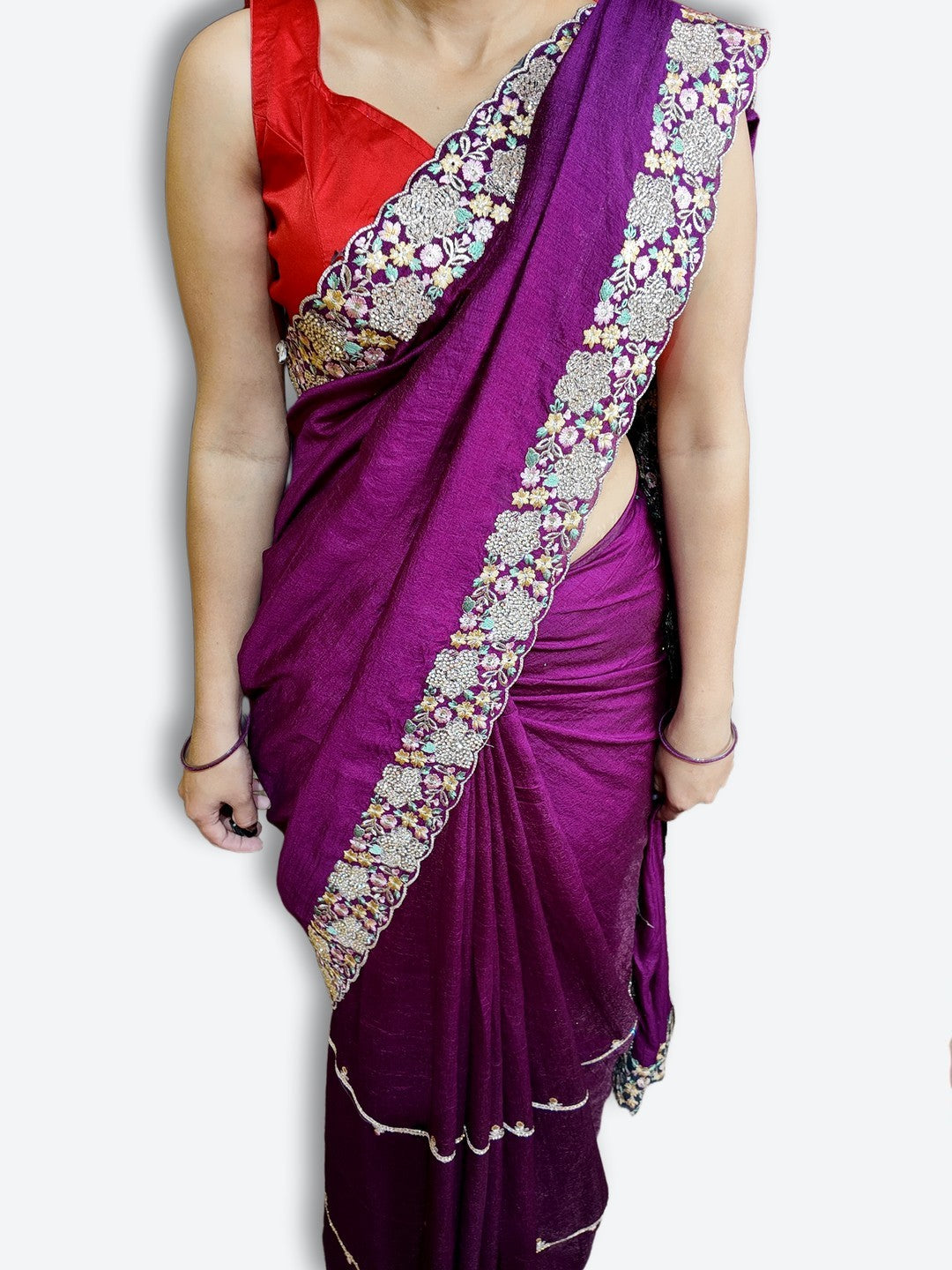 Sapphire Regal Exquisite Aura Saree