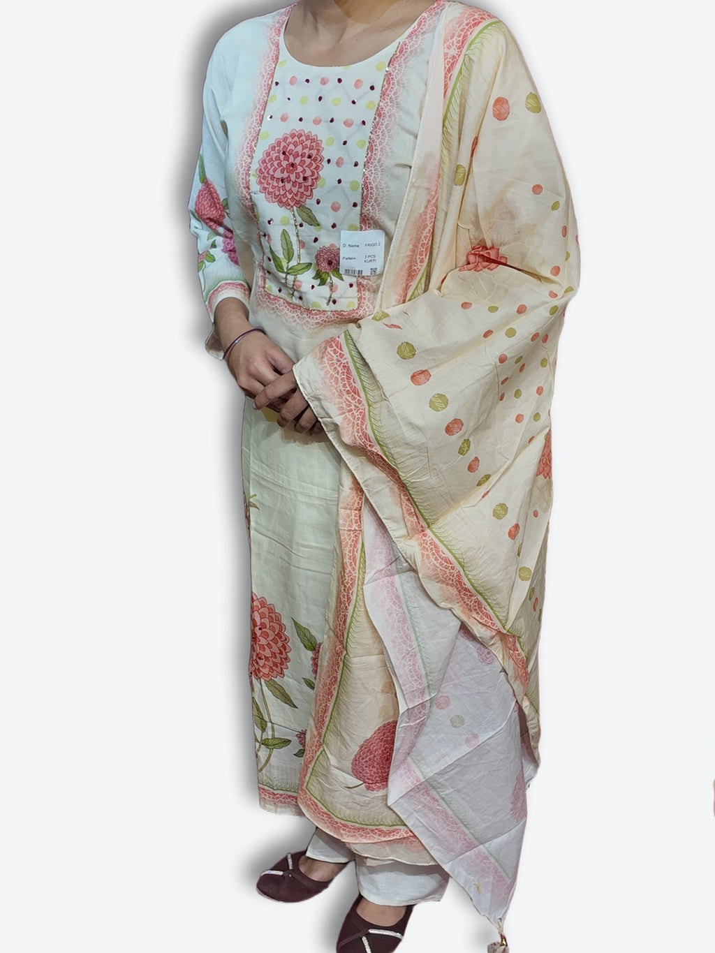 Ivory Ethereal Graceful Classic Suit