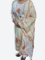 Ivory Ethereal Graceful Classic Suit
