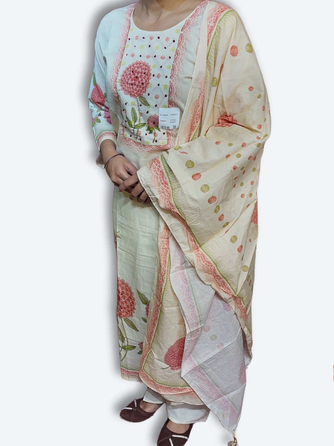 Ivory Ethereal Graceful Classic Suit