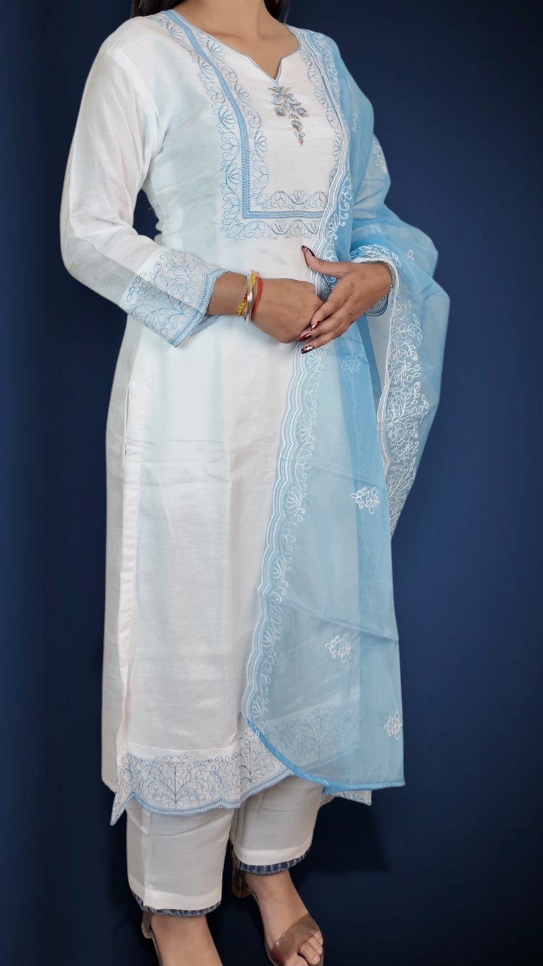 Ivory Celestial Elegance Charm Suit