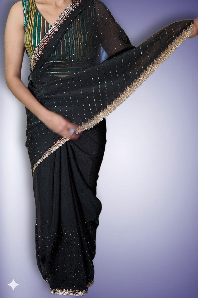 Orchid Ethereal Glamour Charm Saree