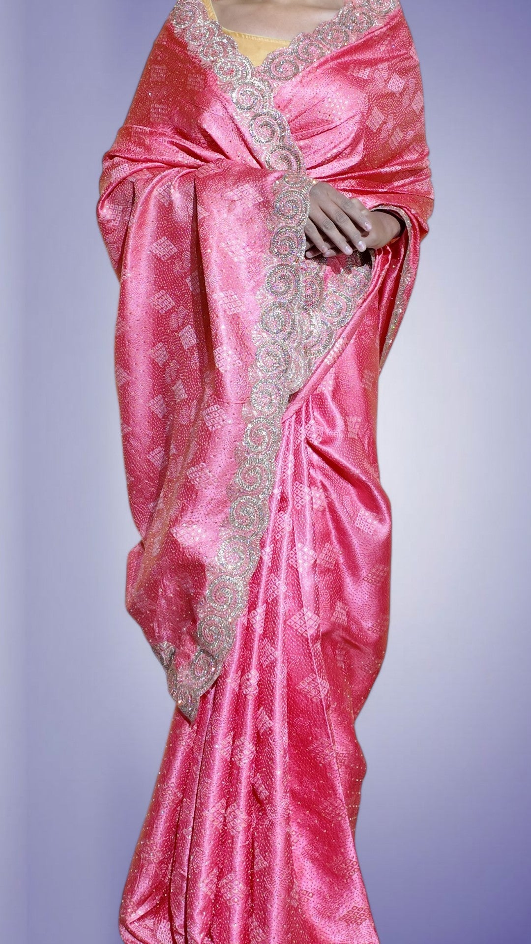 Blush Regal Opulent Heritage Saree