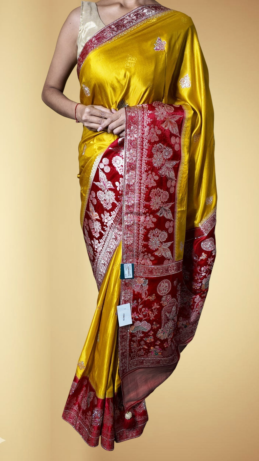 Saffron Regal Heritage Luxe Saree