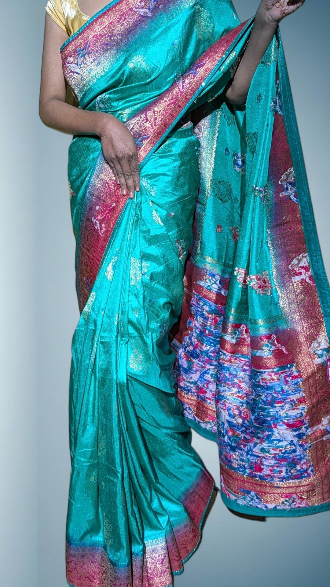 Jade Regal Opulent Heritage Saree