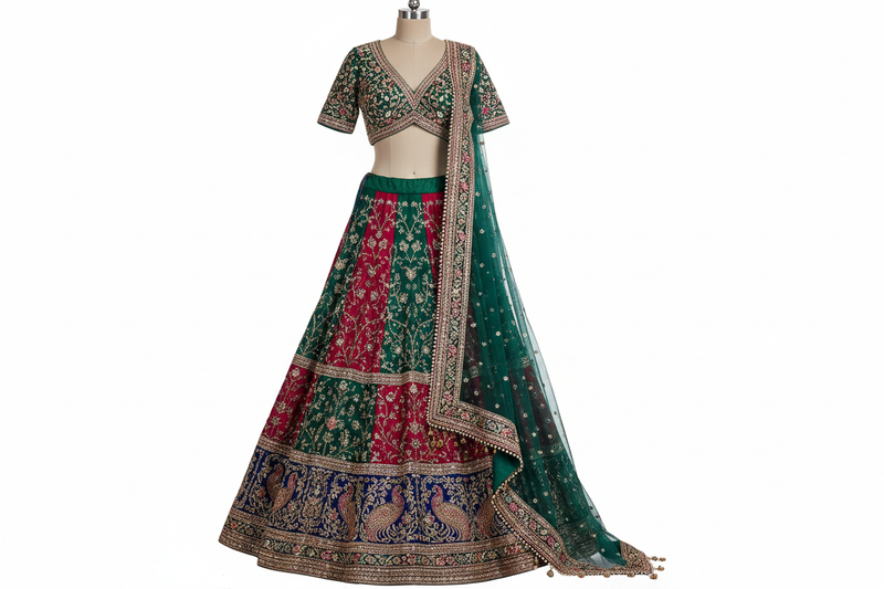 designer lehnga