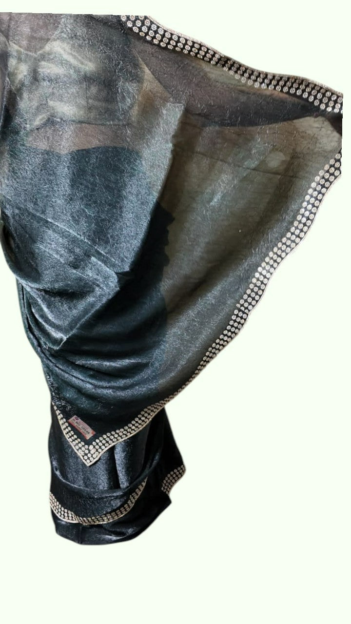 Onyx Regal Opulent Mystique Saree