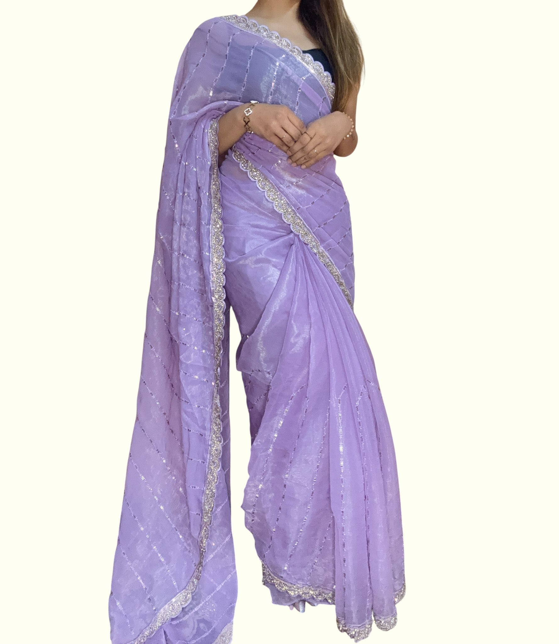 Orchid Ethereal Regal Charm Saree