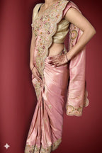 Blush Regal Exquisite Couture Saree