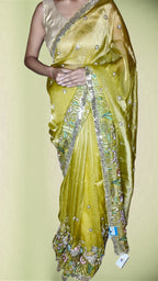 Saffron Regal Exquisite Couture Saree
