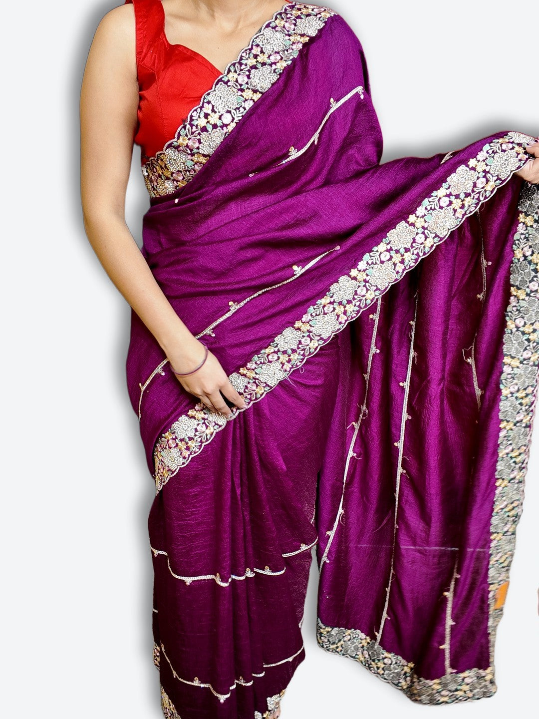 Sapphire Regal Exquisite Aura Saree