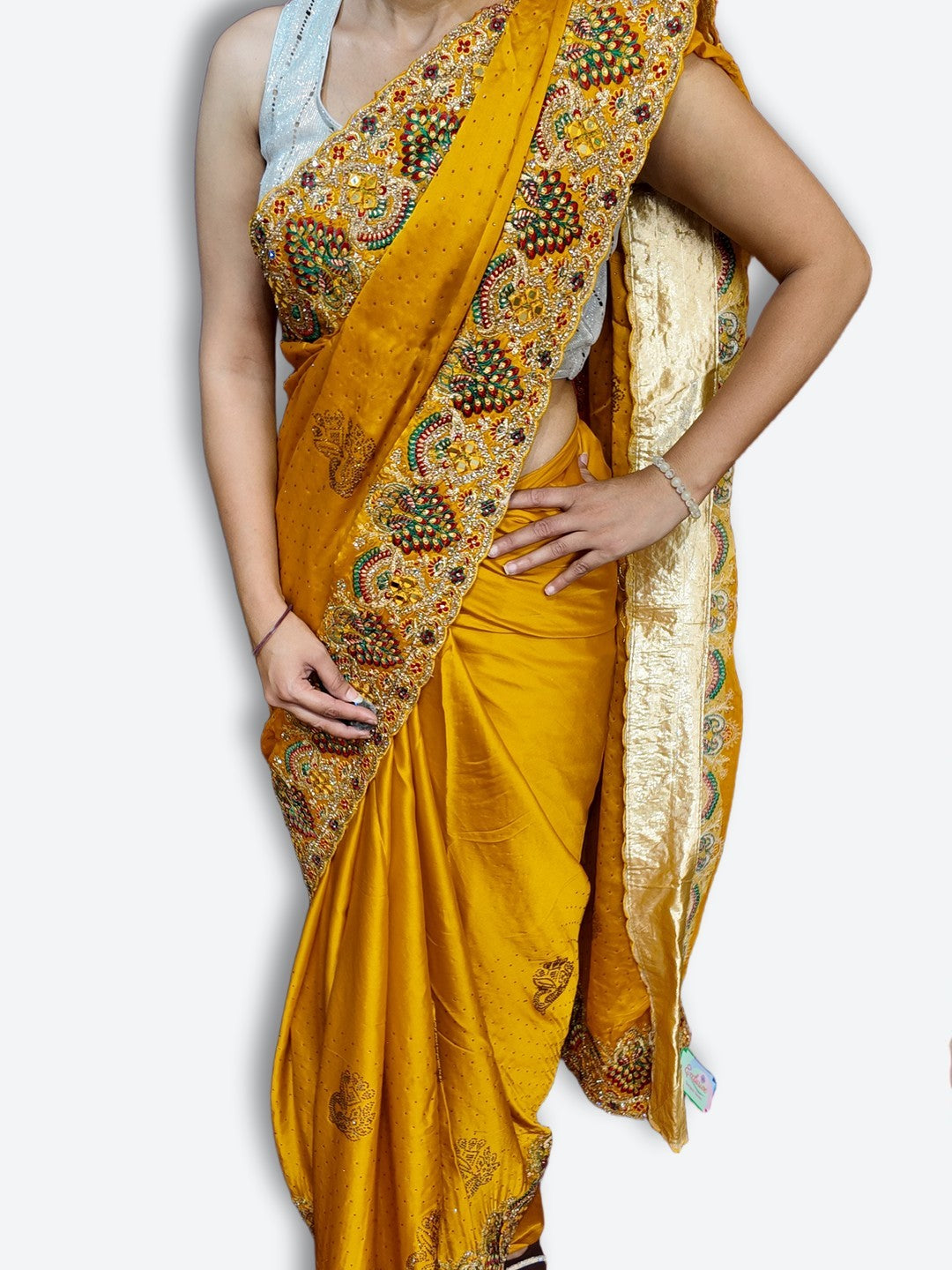 Saffron Regal Exquisite Heritage Saree