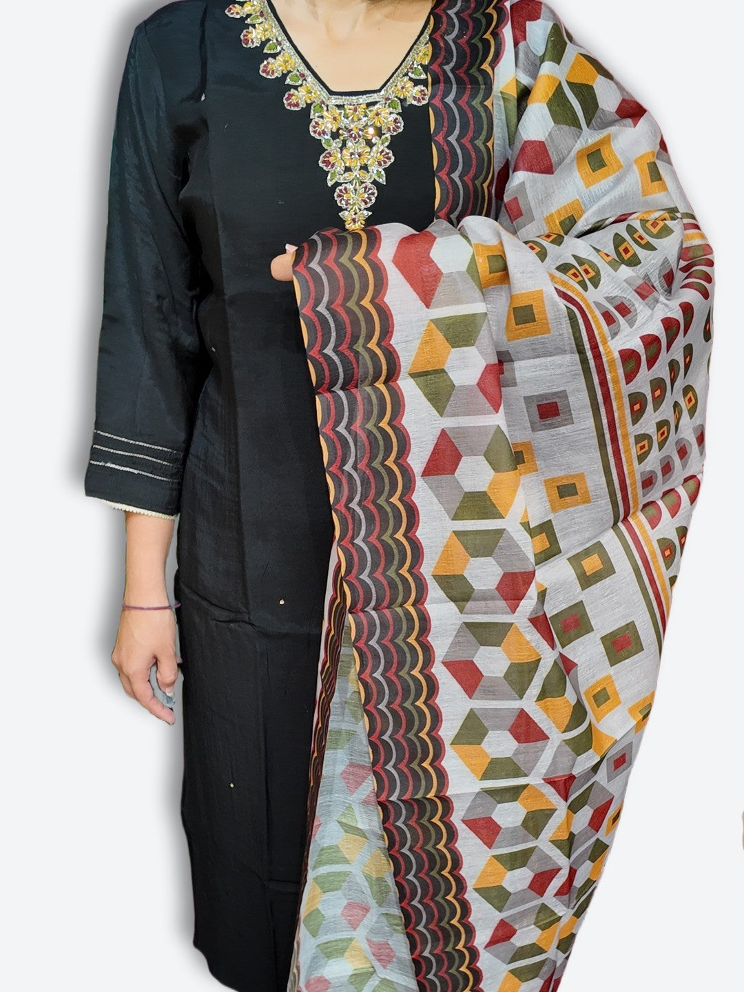 Onyx Regal Elegance Couture Suit
