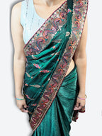 Emerald Regal Opulent Heritage Saree