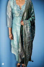 Azure Regal Opulent Charm Suit