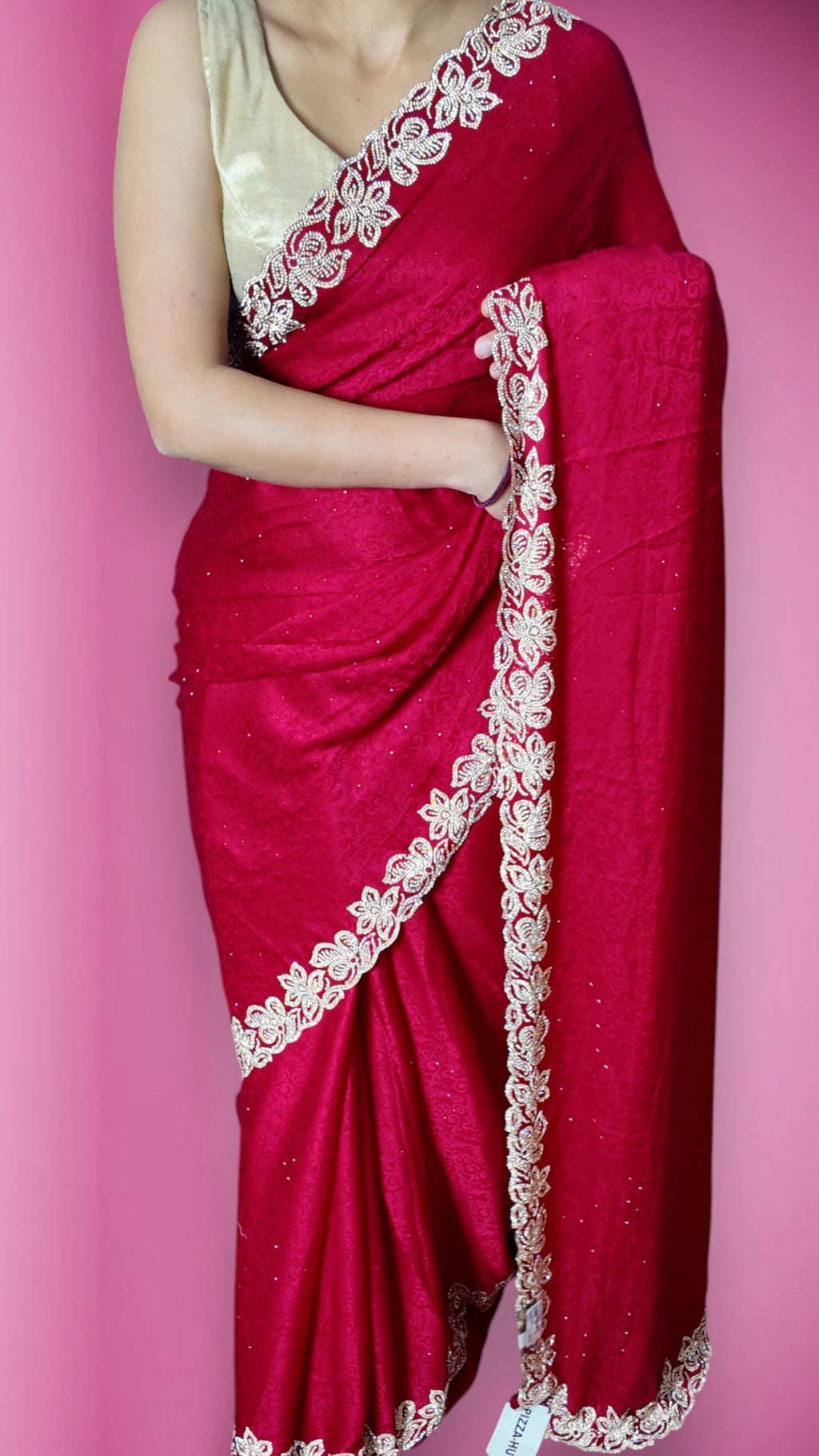 Fuchsia Regal Opulent Essence Saree