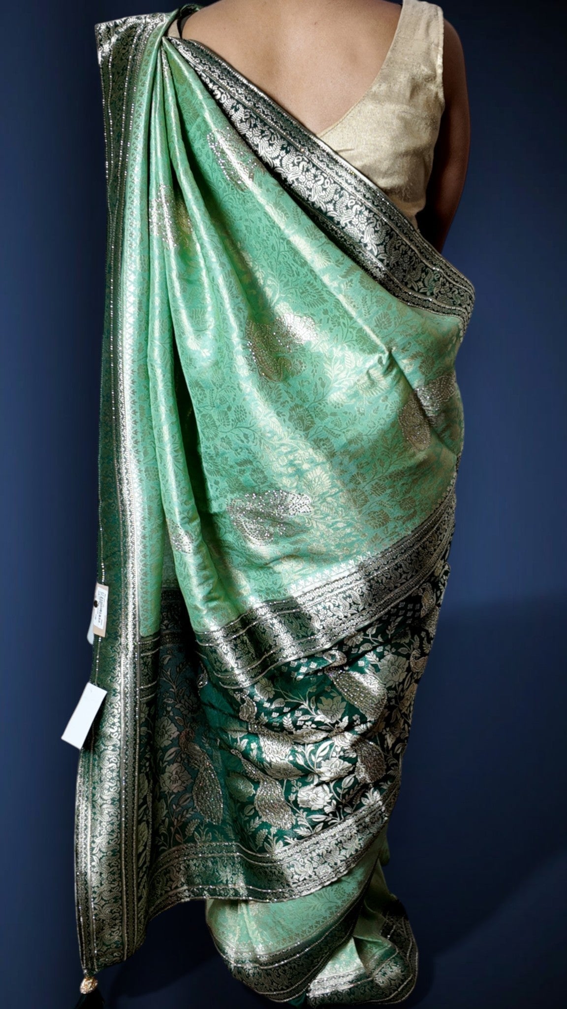 Mint Regal Timeless Elegance Saree