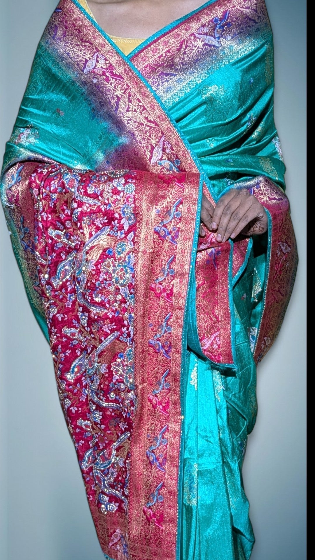 Jade Regal Opulent Heritage Saree