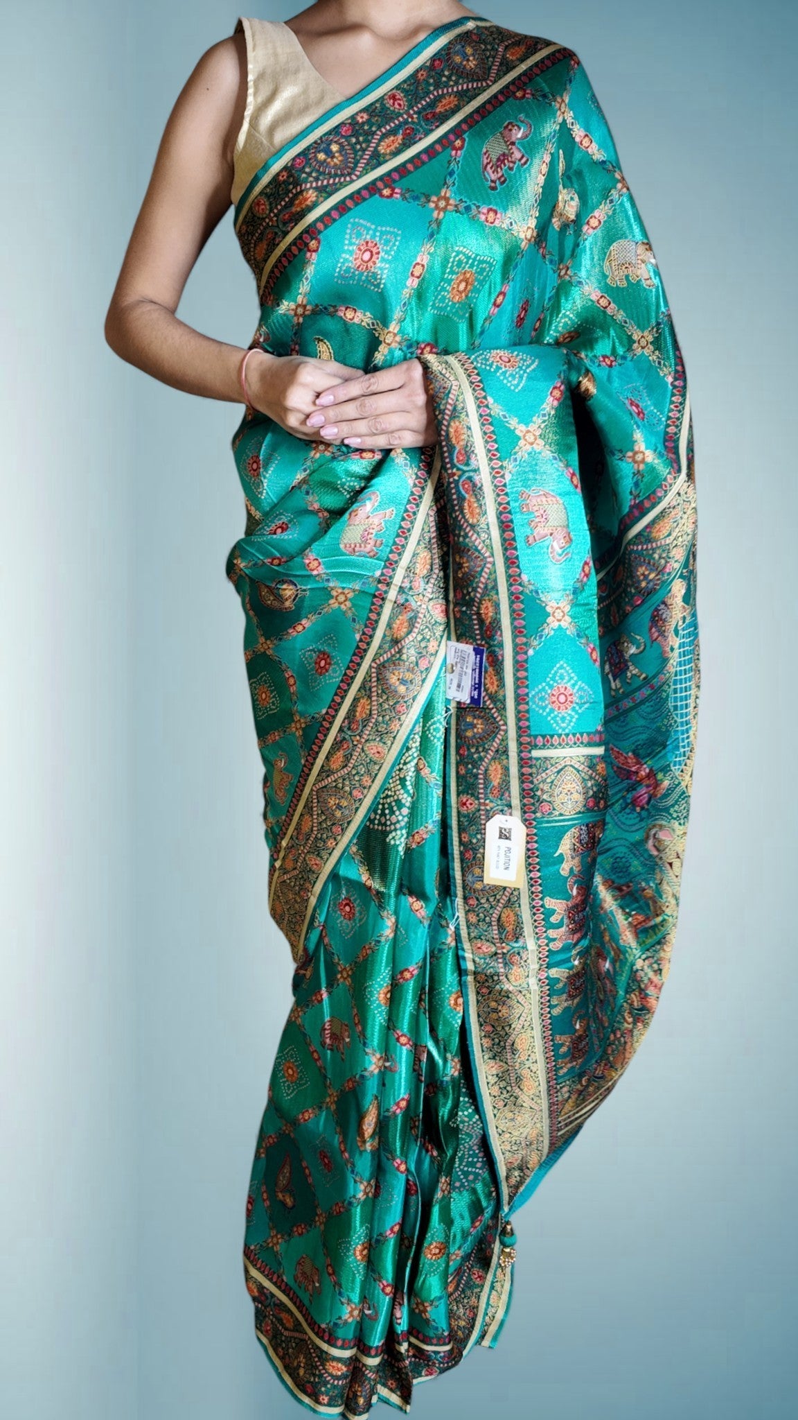 Emerald Regal Heritage Luxe Saree