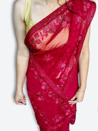 Fuchsia Radiant Elegance Dream Saree