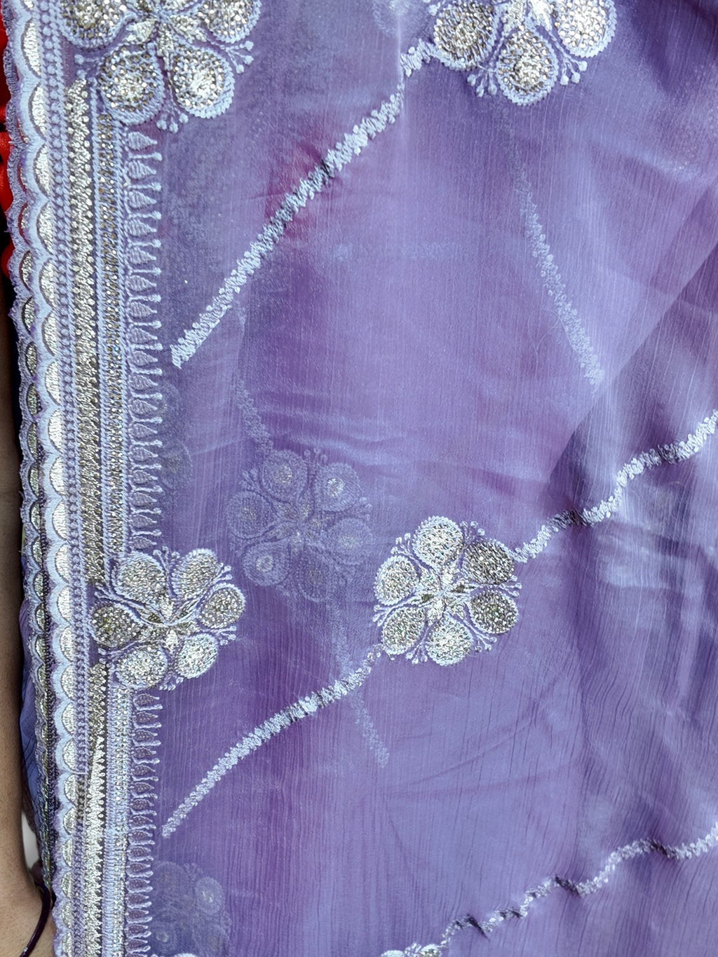 Orchid Ethereal Regal Charm Saree