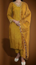 Saffron Regal Exquisite Elegance Suit