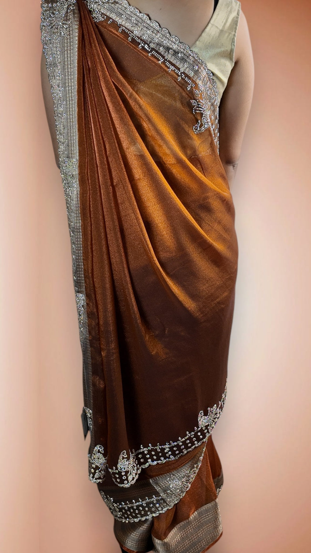 Copper Regal Exquisite Glamour Saree