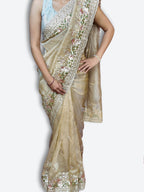 Champagne Timeless Regal Couture Saree