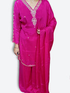 Fuchsia Radiant Regal Couture Suit