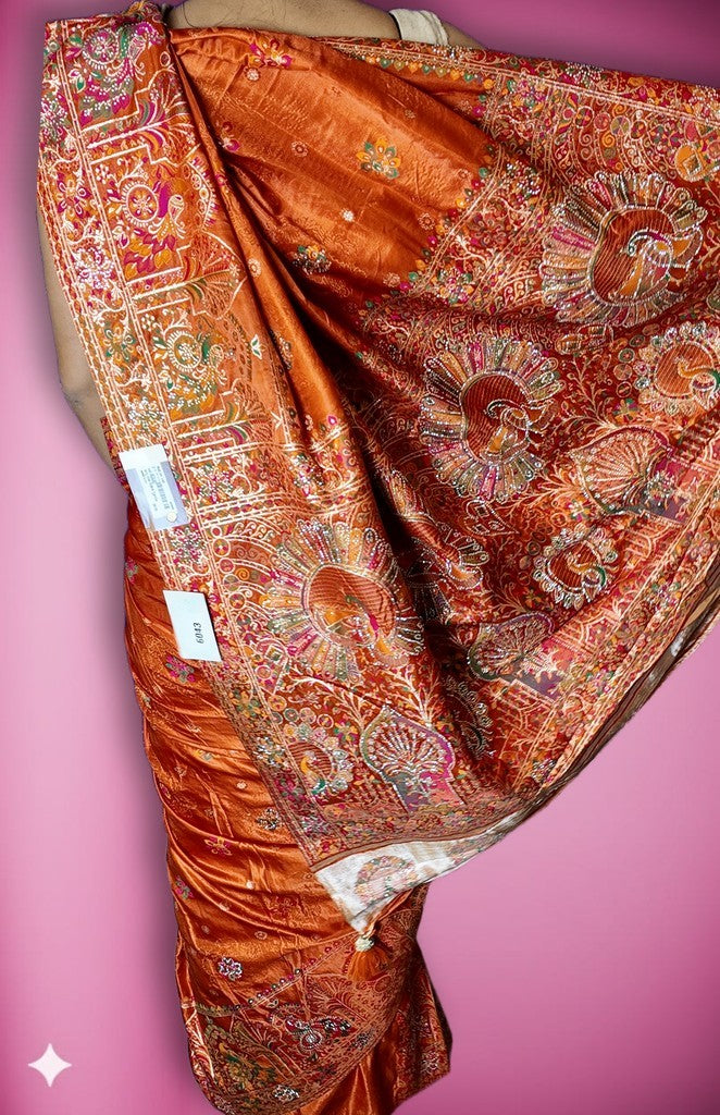 Copper Regal Heritage Luxe Saree