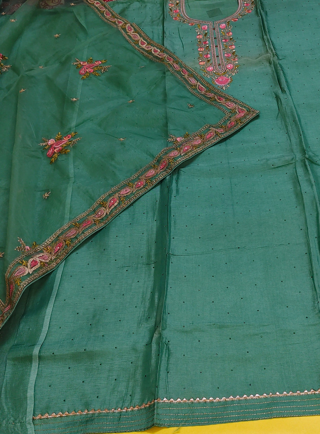 Jade Regal Couture Bloom Suit