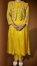 Saffron Regal Exquisite Festive Suit