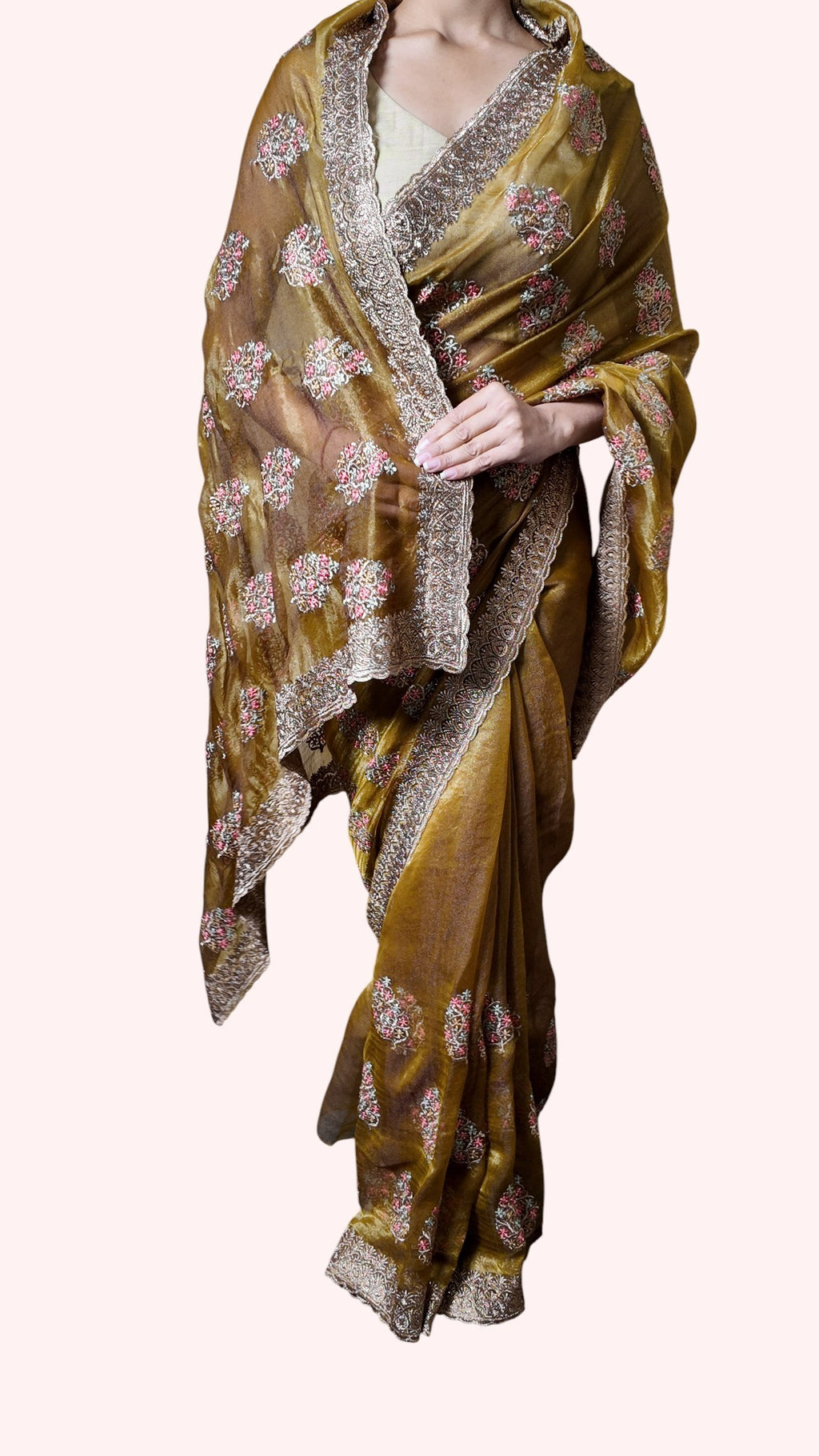 Gilded Regal Heritage Luxe Saree
