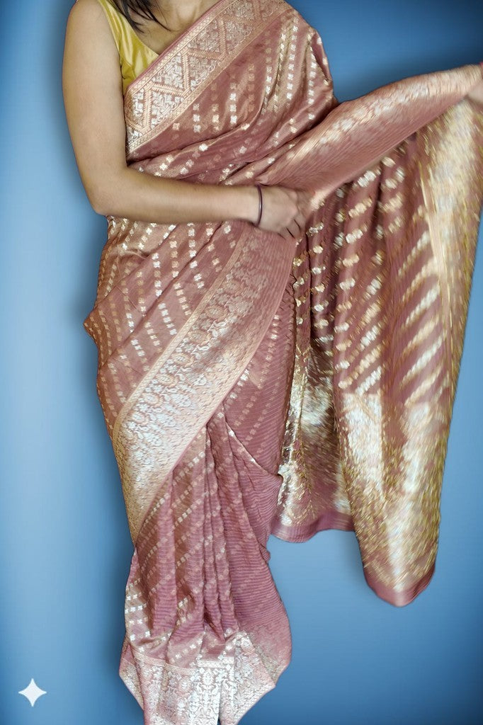 Rose Regal Heritage Luxe Saree
