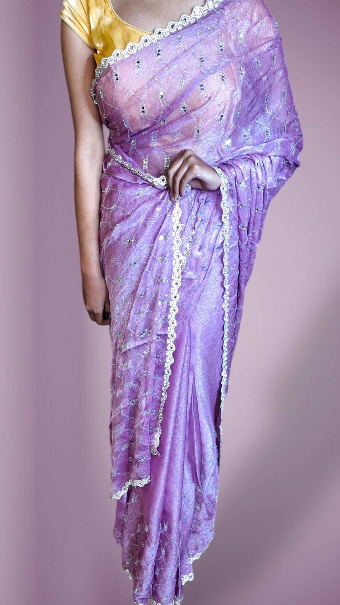 Orchid Radiant Elegance Dream Saree