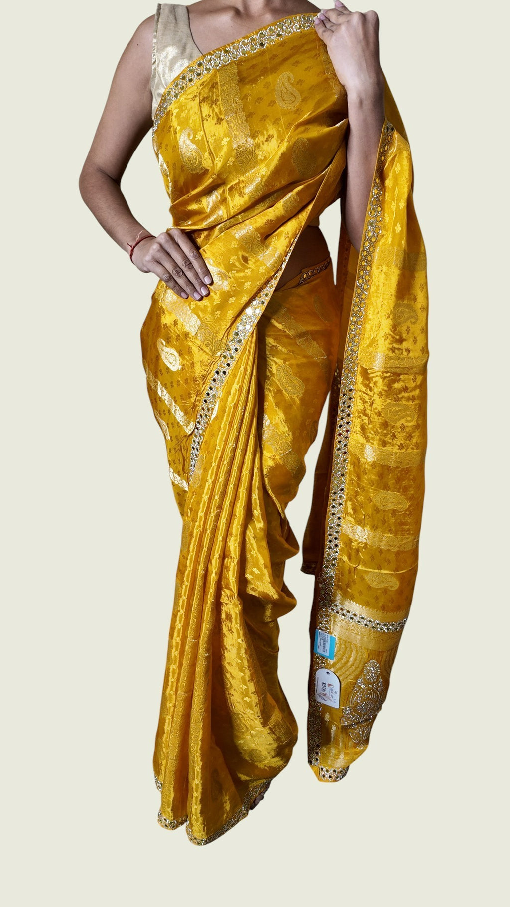 Saffron Regal Opulent Heritage Saree