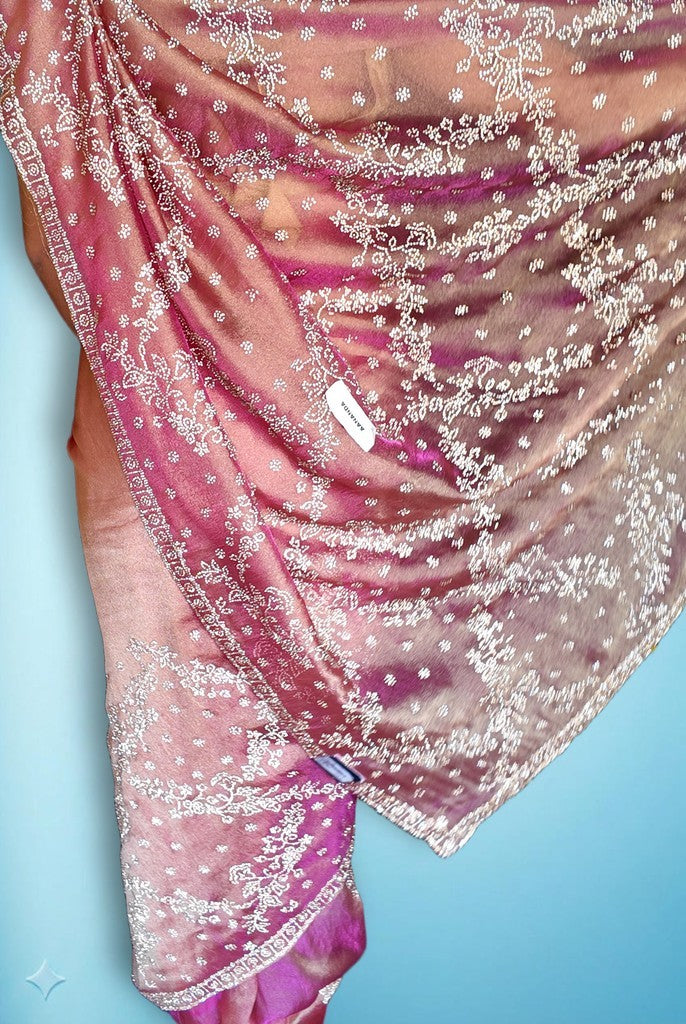 Blush Ethereal Regal Couture Saree