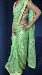Fuchsia Regal Opulent Heritage Saree