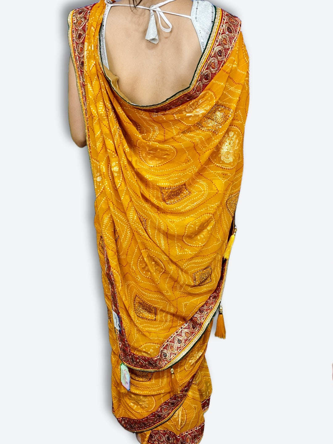 Saffron Regal Opulent Heritage Saree