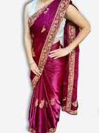 Crimson Regal Exquisite Heritage Saree