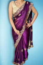 Amethyst Regal Opulent Elegance Saree