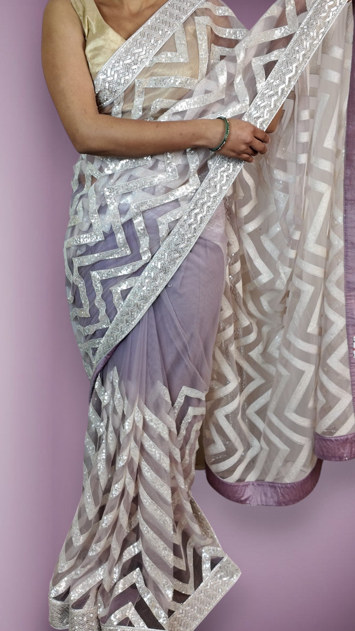 Orchid Regal Opulent Glamour Saree