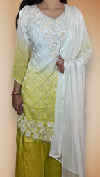 Mint Ethereal Regal Elegance Suit