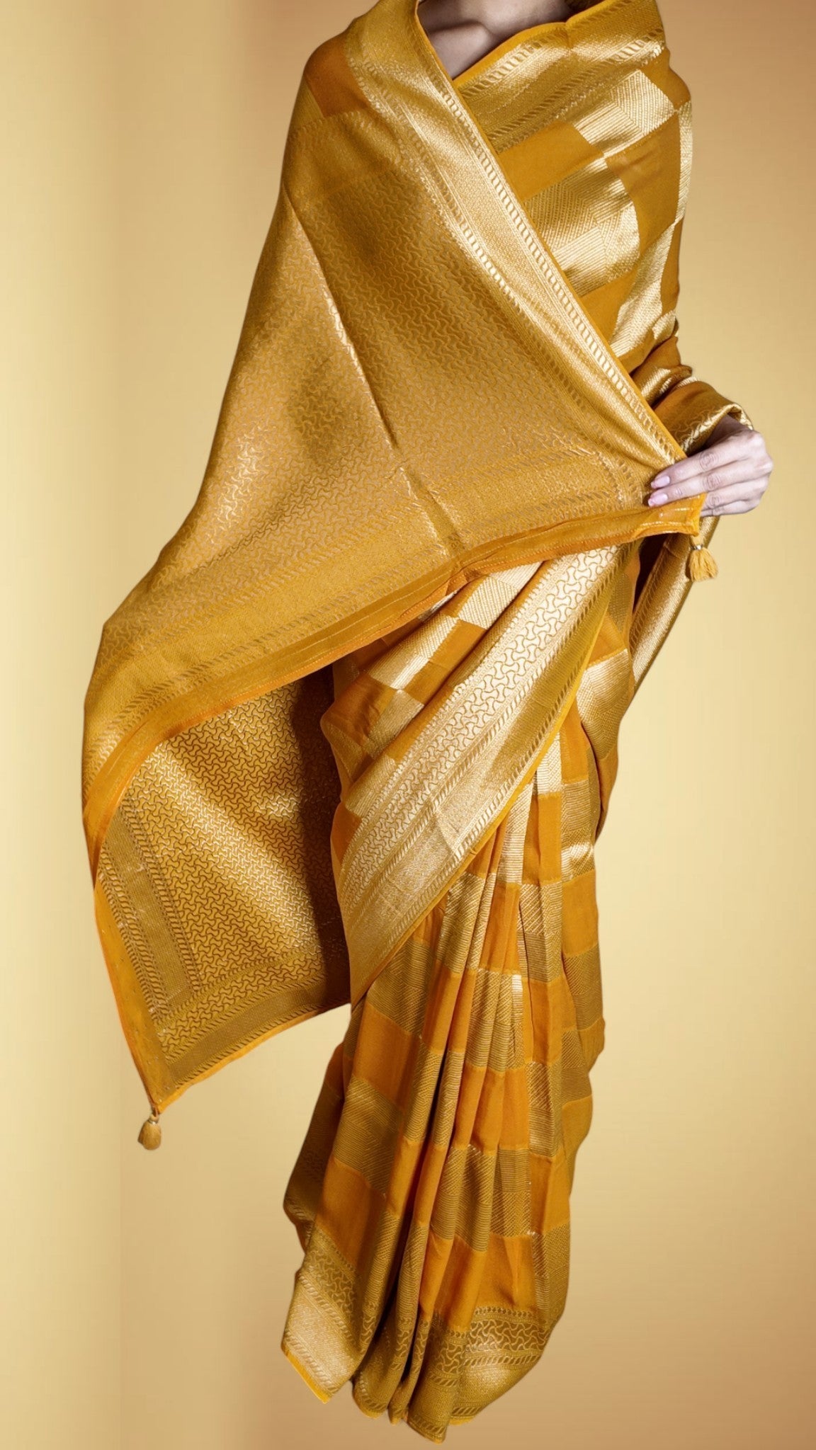 Gilded Regal Heritage Luxe Saree