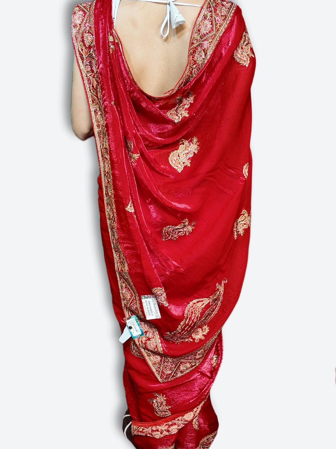 Crimson Regal Exquisite Heritage Saree