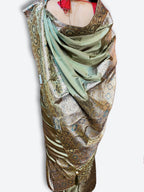 Sage Opulent Heritage Elegance Saree