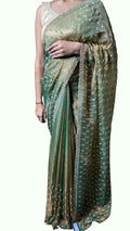 Emerald Regal Opulent Heritage Saree