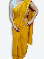 Saffron Regal Timeless Elegance Saree