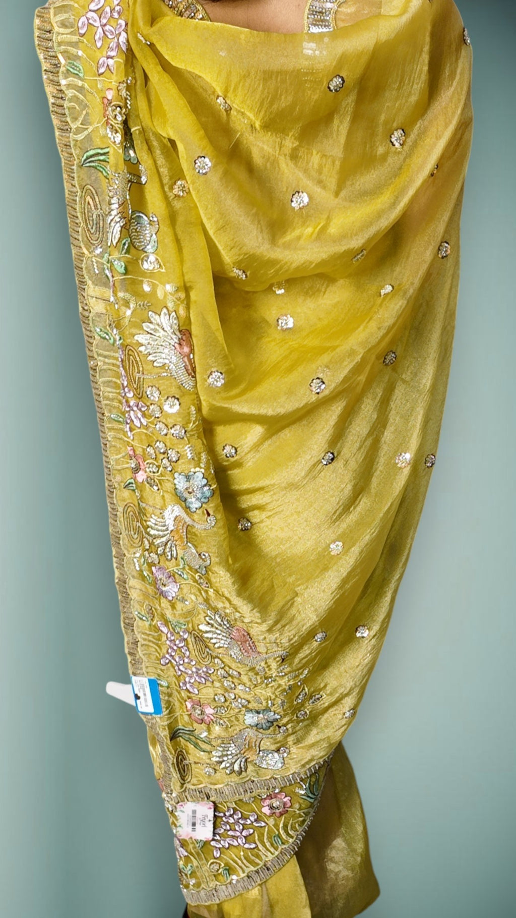 Saffron Regal Exquisite Couture Saree