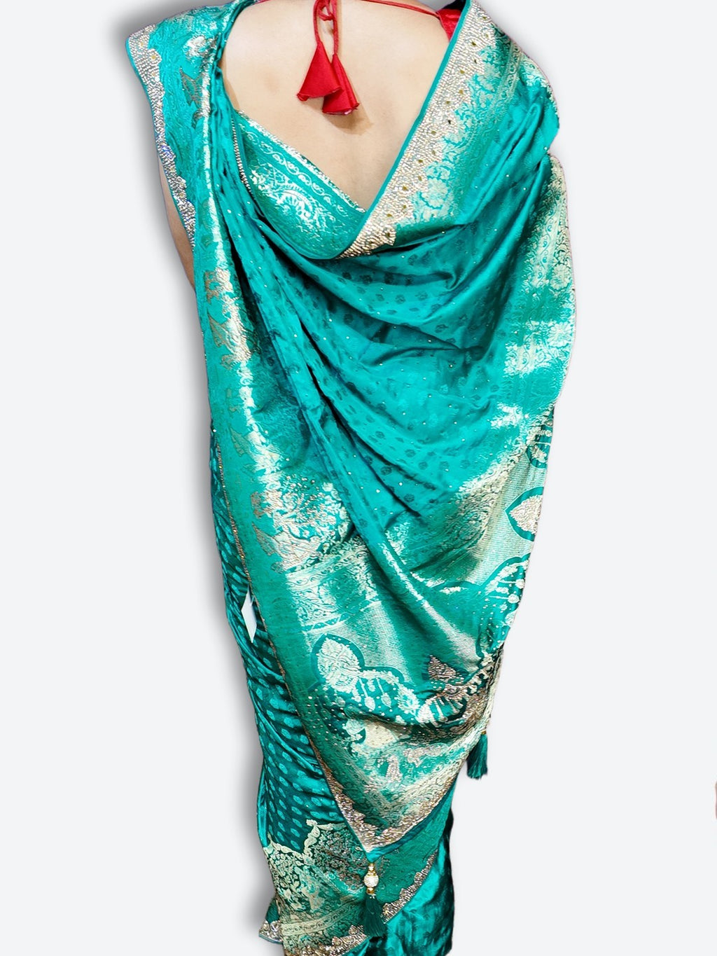 Emerald Regal Opulent Heritage Saree
